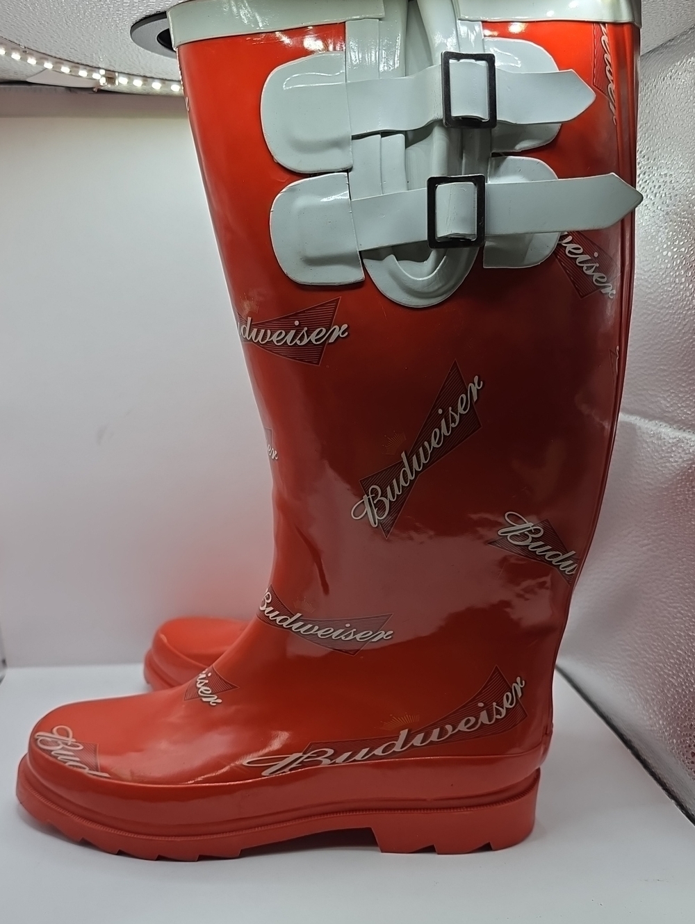 Budweiser Rainboots Womens Size 8